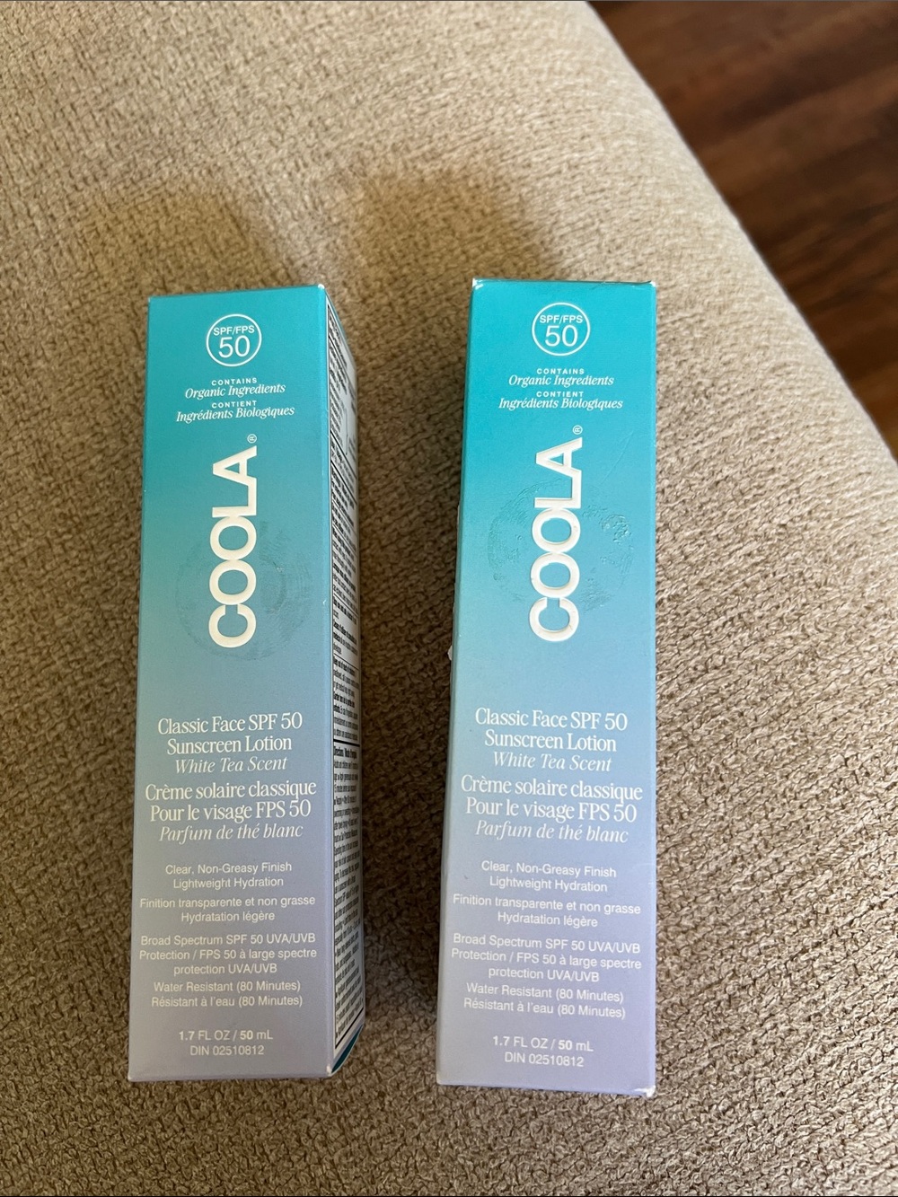 COOLA Classic Face SPF 50 Sunscreen Lotion - Teal Blue
